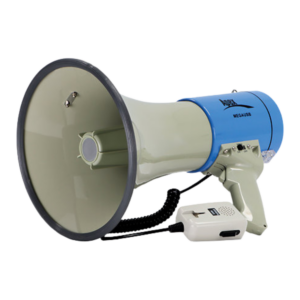 Mégaphone portable ADJ MEGAUSB rechargeable par USB, en location à Rennes