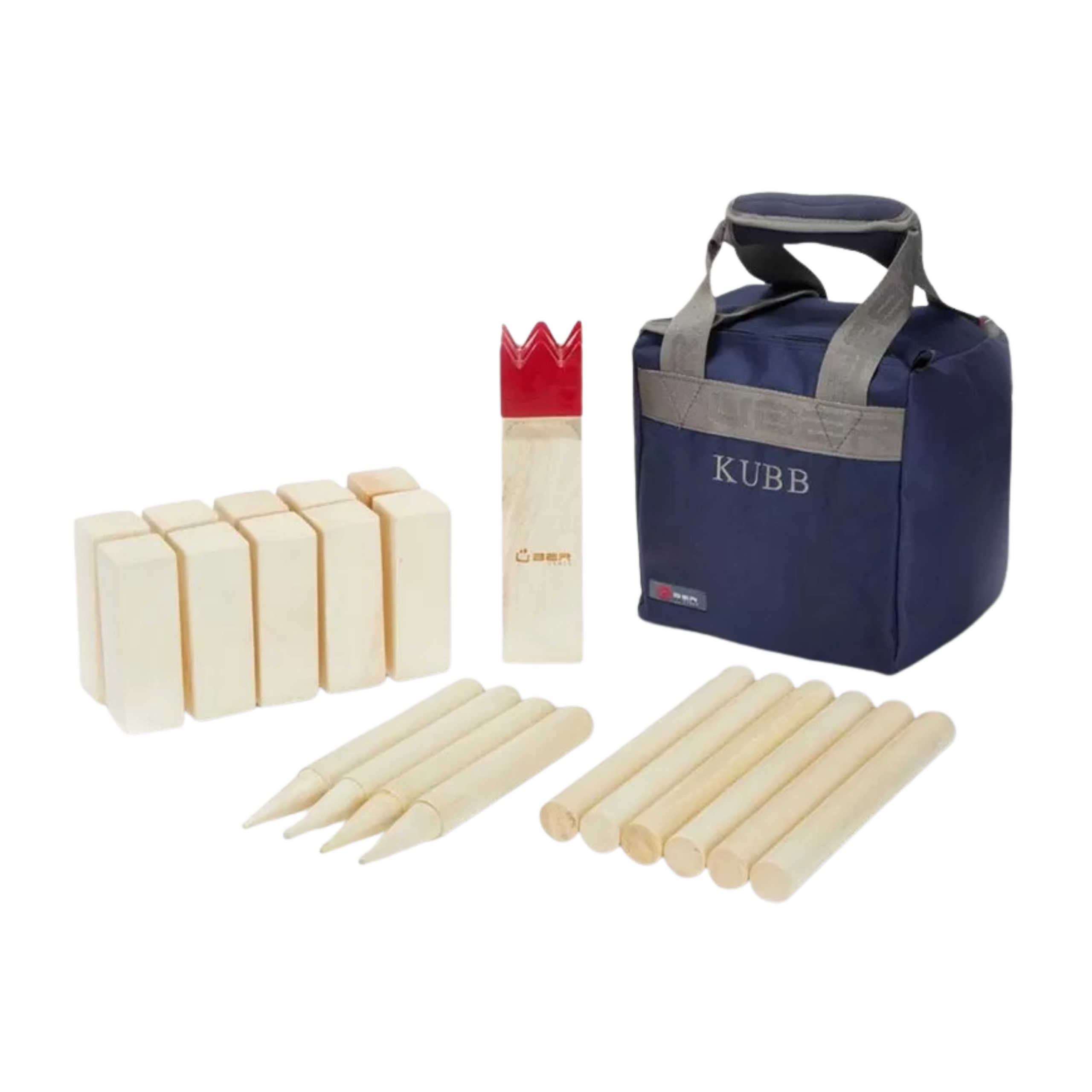 Jeu de Kubb, quilles suédoises en bois, en location pour événement à Rennes