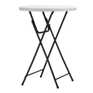 Table Haute Mange-Debout Ronde Pliante