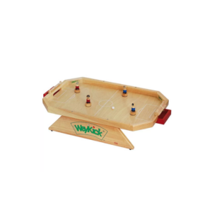 Mini baby-foot en bois WeyKick à joueurs aimantés, en location à Rennes
