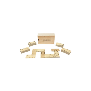 Dominos géants en bois avec coffret de rangement, en location à Rennes